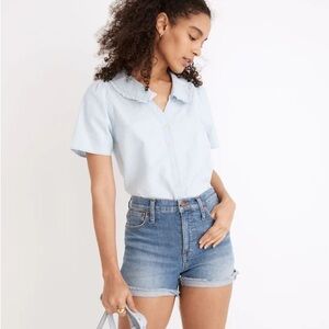 Madewell High Rise Denim Short